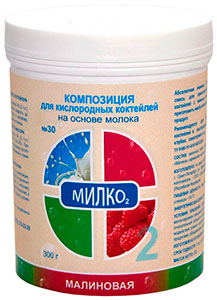 Сухие смеси для кислородных коктейлей