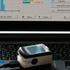Пульсоксиметр + Сканер сосудов АнгиоСкан-01П подключен к компьютеру