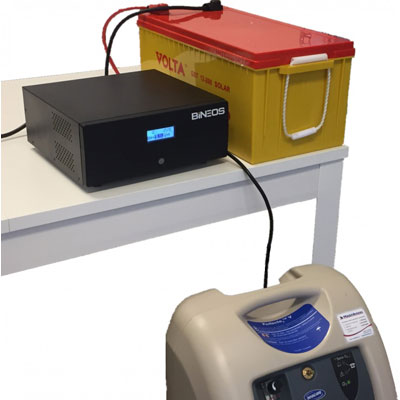 Аккумулятор и инвертор для стационарного концентратора кислорода (до 4-х часов)