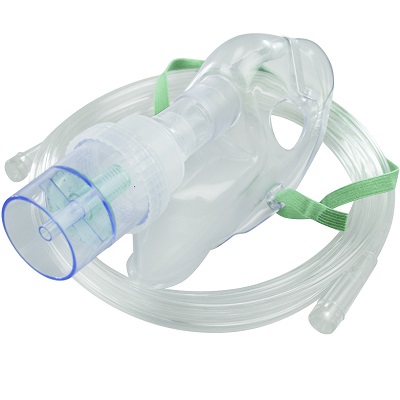 Маска кислородная с трубкой и небулайзером для детей 2,1 м