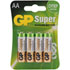 GP Super Alkaline AA (, 4 )