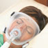 Крупный план полнолицевой маски для СиПАП-терапии PHILIPS Respironics Fit Life total face