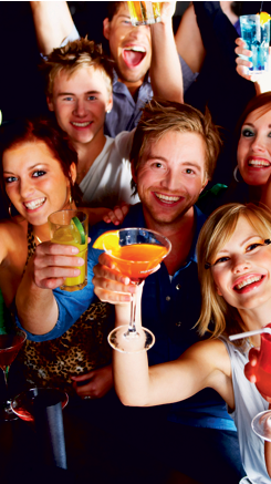Кислородная вечеринка: с алкоголем и без
