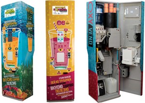 Вендинговый автомат для кислородных коктейлей