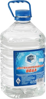 Дистиллированная вода для генераторов кислорода