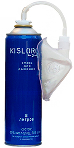 Кислородные баллончики Prana Kislorod