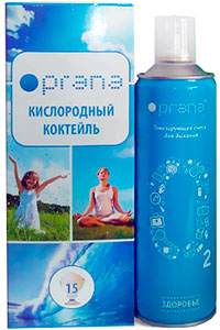 Кислородные коктейли Прана