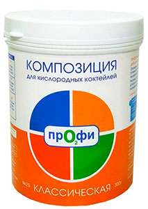 Пищевые смеси для кислородных коктейлей