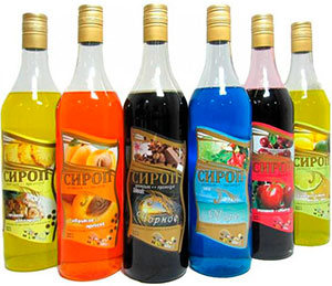 Сиропы для кислородных коктейлей 