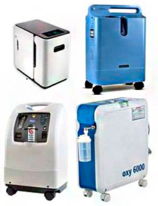 Аппараты для концентрации кислорода